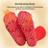 Self-heating Sock Foot Warming Heated Socks Comfortable Footwear, Red