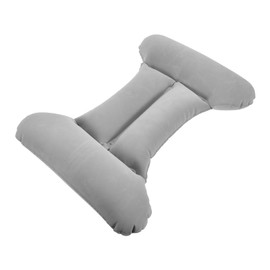 Sosoport Airplane Pillow Lumbar Support Inflatable Travel Pillow for Car Plane Camping Easy Inflate