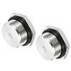 M METERXITY 2 Pack Male Plug - Thread Hexagon Head