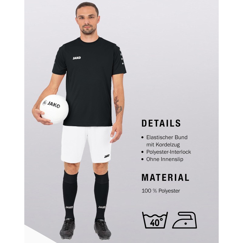 Jako short manchester 2.0 - m, White