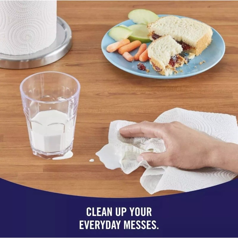 Sparkle Pick-A-Size Paper Towels, 6 Double Rolls = 12 Regular