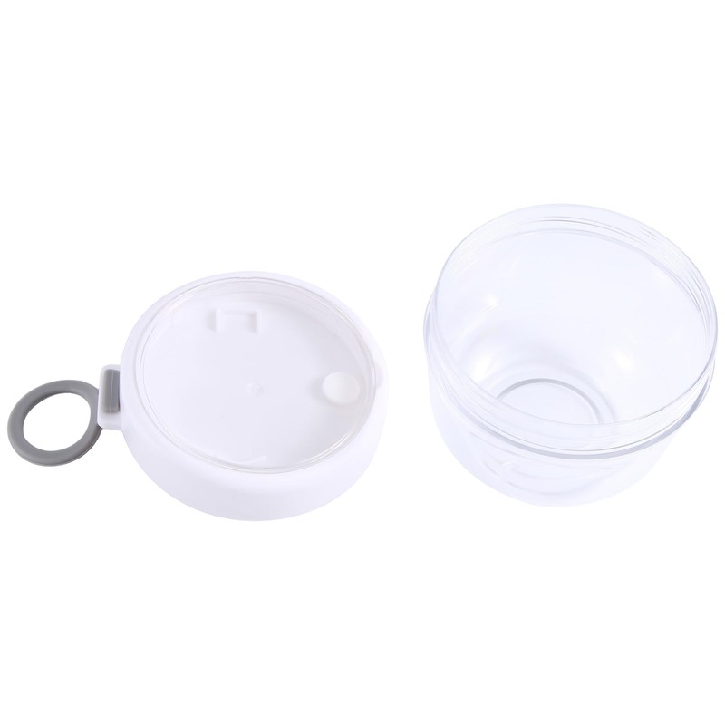 Souhgaue Overnight Oat Containers with Lid and Spoons 2PCS, 20Oz