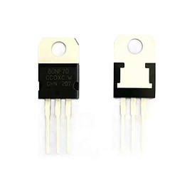 Todiys New 10Pcs 80NF70 STP80NF70 80A 70V for to-220 N-Channel Power Mosfet Transistors P80NF70