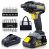 RIDA Cordless Brushless Impact Driver 180N.m, 20V Electric Impact Drill/Driver