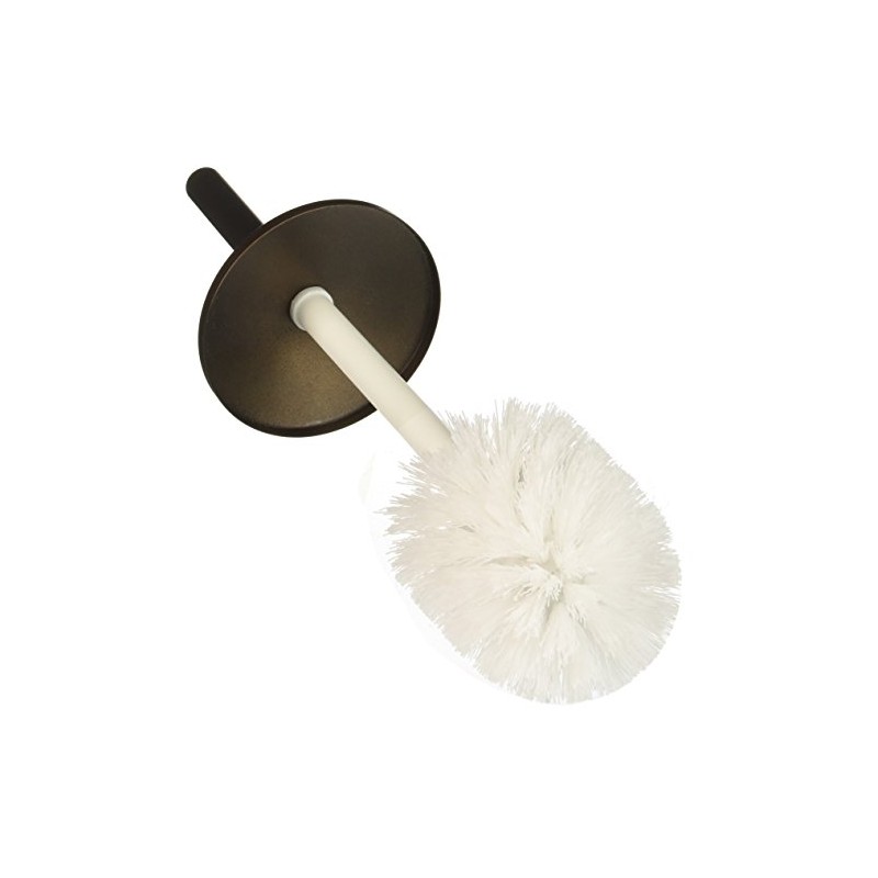 HOMEBASIX MYY004 Toilet Brush with Stand, Venetian Bronze Finish
