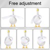 Gosknor 25.2in/64cm Poseable Goose Wings for 23-28" Porch Goose, White