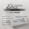 Pestaña petite 1, efecto 3D, largo de 10 mm, reutilizables