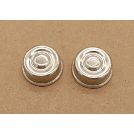 Wald NOS Trike Pedal Car Axle Caps Pair Vintage Tricycle Wagon Elgin Etc