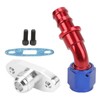 AN10 Turbo Oil Return Drain Flange 45 Degree Replacement for