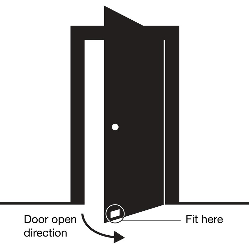 Hygienie Hands Free Sanitary Foot Pull Door Opener