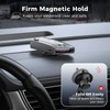 Upgraded Magnetic Radar Detector Dashboard Mount with N52 Magnets, Adhesive