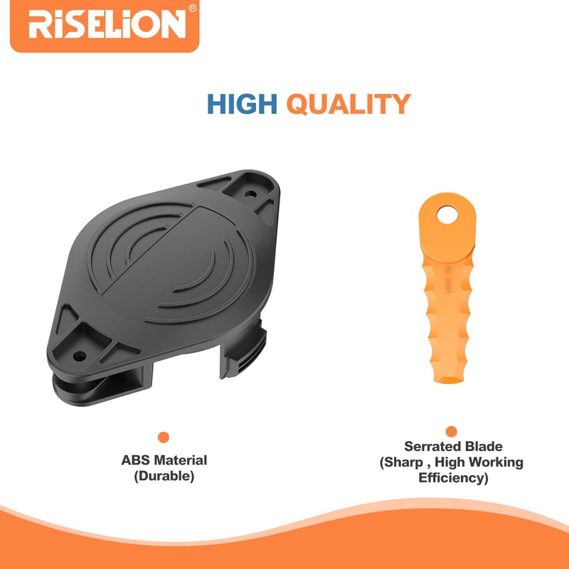RISELION Weed Eater Bladed Head Compatible with Black and Decker