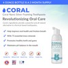 Coral Nano Silver Foaming Toothpaste, Natural Fluoride Free Toothpaste, SLS
