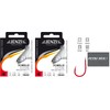 Economy set: 2 packs of Jenzi tied trout hooks (20
