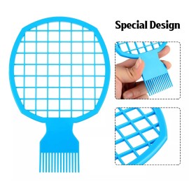 CGBARBER Peines De Aluminio Para Barbería, 5 Tipos