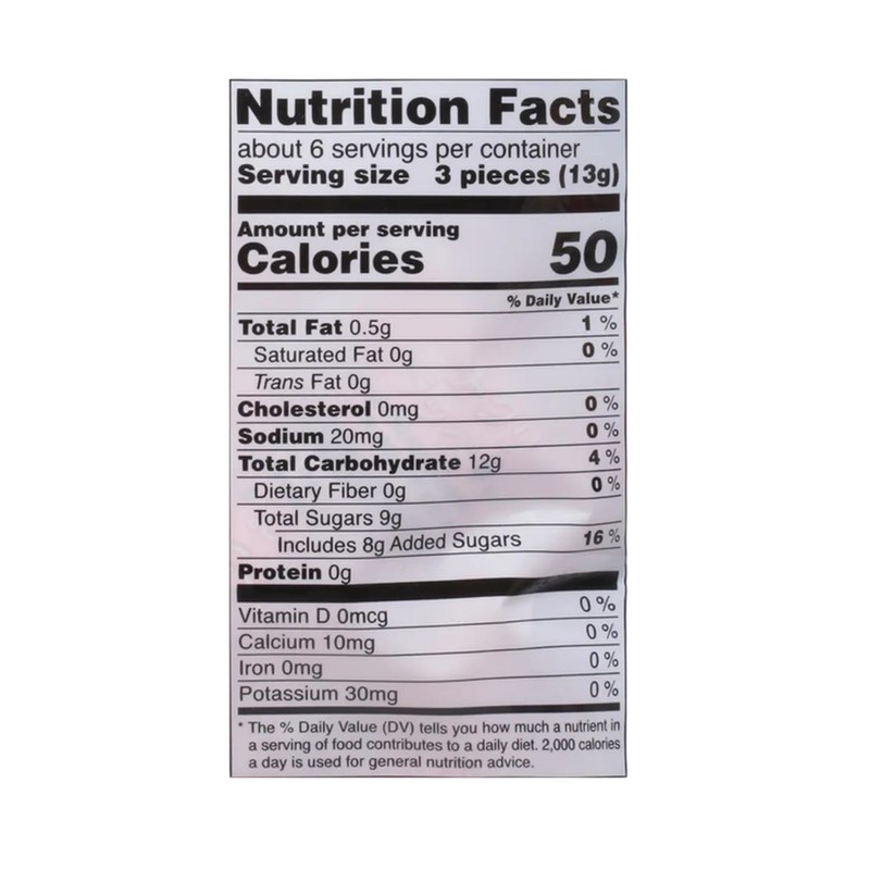 KASUGAI PEACH CREAM FRAPPE CANDY 2.68OZ