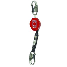 Miller by Honeywell TurboLite 6-Foot Personal Fall Limiter with Unit & Lanyard End Steel Locking Snap Hooks (MFL-9-Z7/6FT)