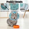 Cat Collar Soft Adjustable Cat Collar Protect Neck After Surgery