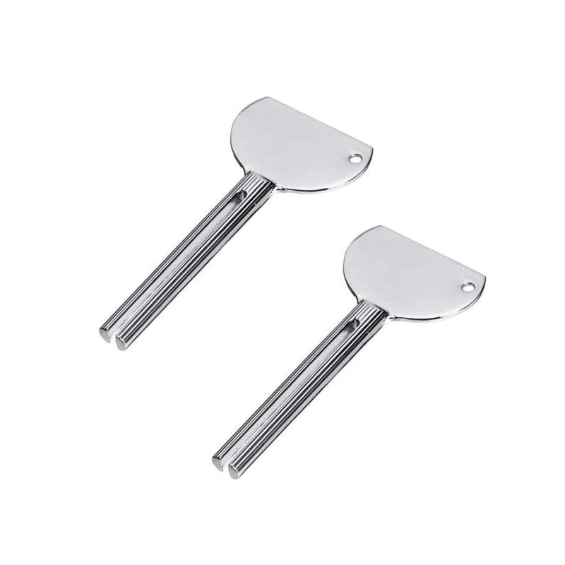 2PCS Stainless Steels Metal Tube Squeezer Keys Tube Squeezer Tool,