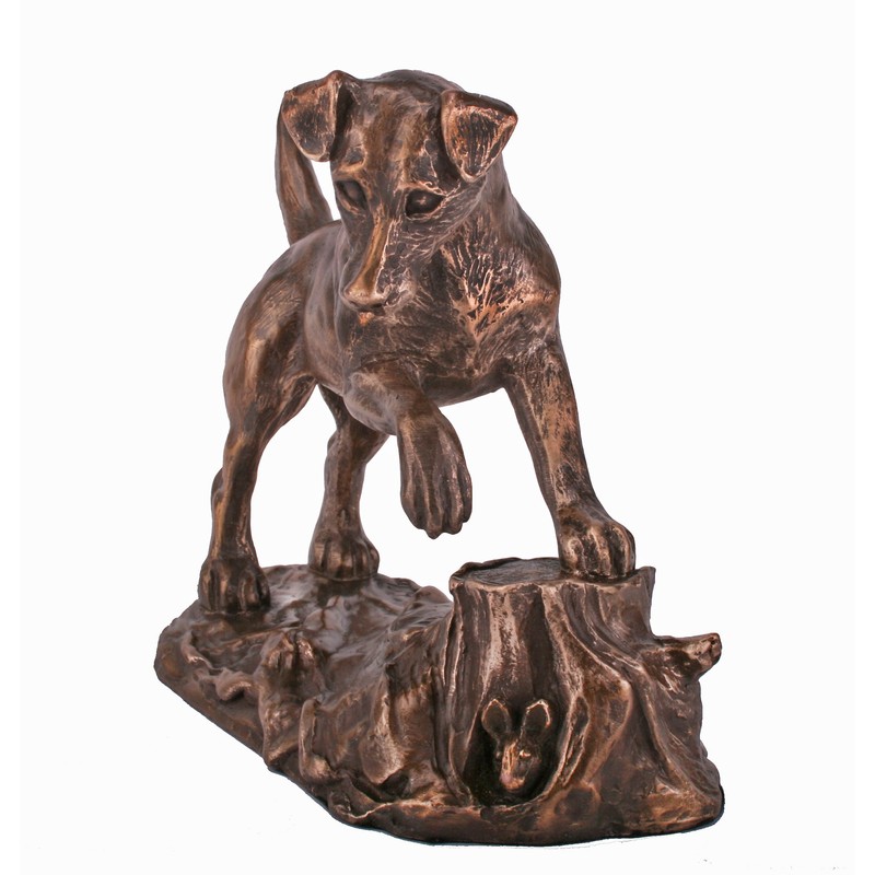 JACK RUSSELL ~ Bronze Dog Sculpture by Harriet Glen