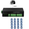 Serial RS232 RS485 RS422 to Fiber Converter Bidirectional Optic Modem