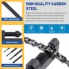 Glarks 13Pcs Universal Chain Breaker Set, Bike Chain Cutter and