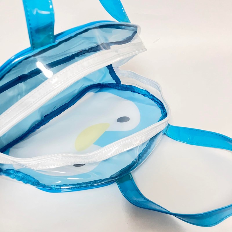 ki-184 Pool Bag, Beach Bag, For Pool, Beach, Kids, Transparent,