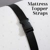 QiaoLiangYao 2 Pcs 59.06'' X 1.26'' Mattress Topper Straps Adjustable