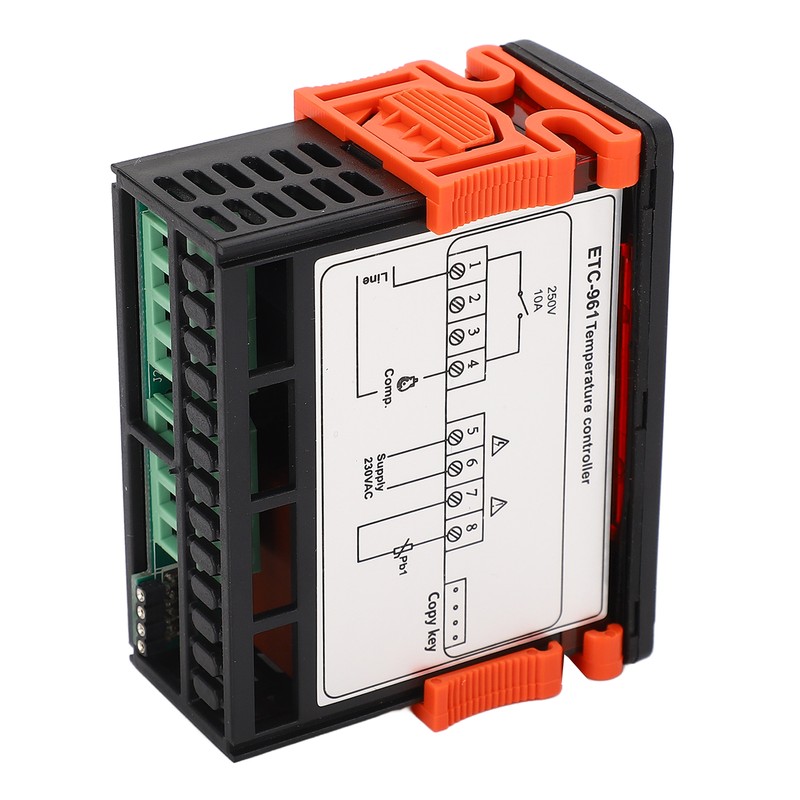 Freezer Temperature Controller Digital External Fahrenheit Celsius Switchable Refrigeration Defrosting