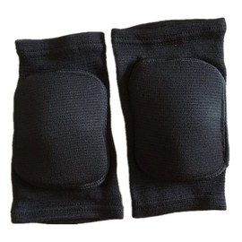 MINILUJIA Children Soft Elbow Brace Cover Tight Nonslip Sponge Sleeves Breathable Flexible Elastic Kid Elbow Support Protector Pad 2PCS/Pair Black XS