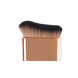 COSHINE Brocha Facial Big Blend, Polvo Kabuki Profesional, Base, Colorete, Sombra, Bronceador Y Brocha para El Cuerpo Oro Rosa