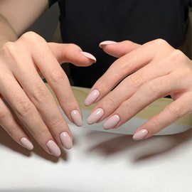 COSMOO Fast Drying Nail Polish, Pink Regular Color Air Dry Nail Lacquer, Natural Nail Art No Required UV LED (LYBH-0010)