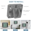 Ankilo Fridge Thermometer, Upgrade Digital Thermometer with 2 Sensors, Freezer