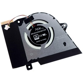 Deal4GO GPU Cooling Fan 13NR03F0AM0901 Replacement for ASUS ROG Zephyrus G14 GA401 GA401QEC GA401QM GA401QH-DS71-CA GA401QE GA401QC, Black