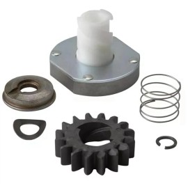 Aftermarket New Starter Drive Kit 16 Teeth for Briggs & Stratton 497606, 696541, 220-22012,