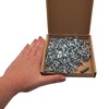 SKIR'CO (200 Pieces) Galvanised Self Drilling Screws 4.2 x 19mm