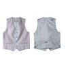 Spring Notion Big Boys' 2-Piece Vest Suit Set Light Grey