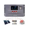 Solar Charge Controller with Light LCD MPPT Overcurrent Protection Solar