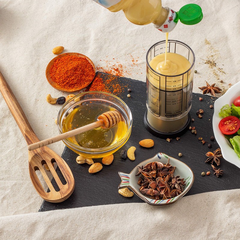 KitchenArt 55211 Professional Series 2 Cup Adjust-A-Cup, Champagne Satin, Adjustable,