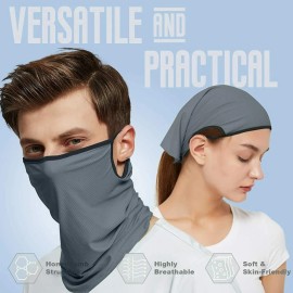 Unbranded 3pcs Cooling Neck Gaiter for Men Women Summer Sun Protection Face Mask Bandana