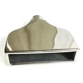 Long Exhaust Tip 3.00 Inlet 7.75 X 2.25" Outlet 10.00 Long WLT1-225775-30