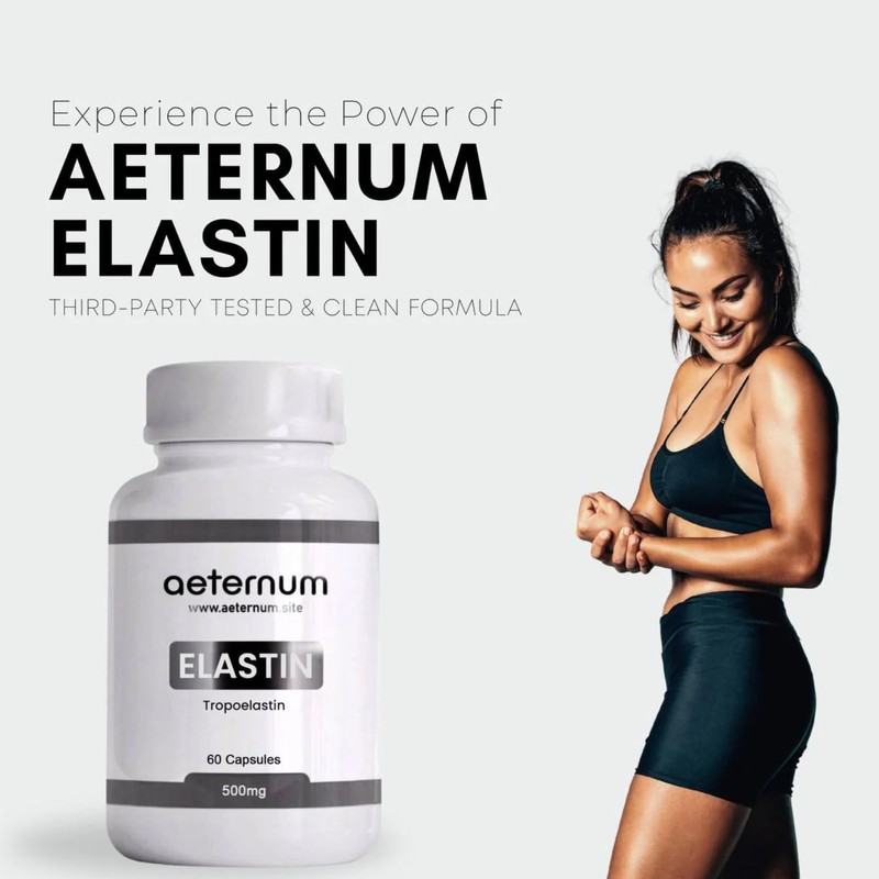 aeternum Elastin - 500mg Capsules - 60 Capsules