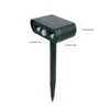 Solar Infrared Burst Ultrasonic Sound Animal Repeller Drive Cat Dog