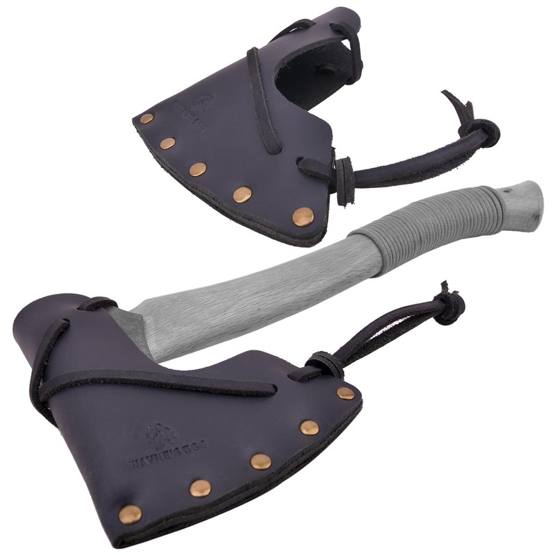 Cowhide Leather Hatchet Sheath Holster Axe Head Holder Blade Cover