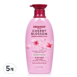Organist Cherry Blossom Moisture Nutrition Conditioner, 5 packs, 500ml / 오가니스트 체리블라썸 수분 영양 컨디셔너, 5개, 500ml