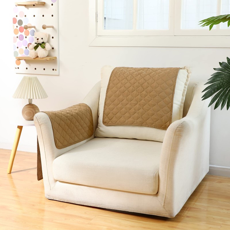 Panelee 2 Pcs Headrest Cover for Recliner Chair Sofa Headrest