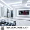Onforu LED Strip Lighting Bright White, 65.6ft 6000K Dimmable Daylight