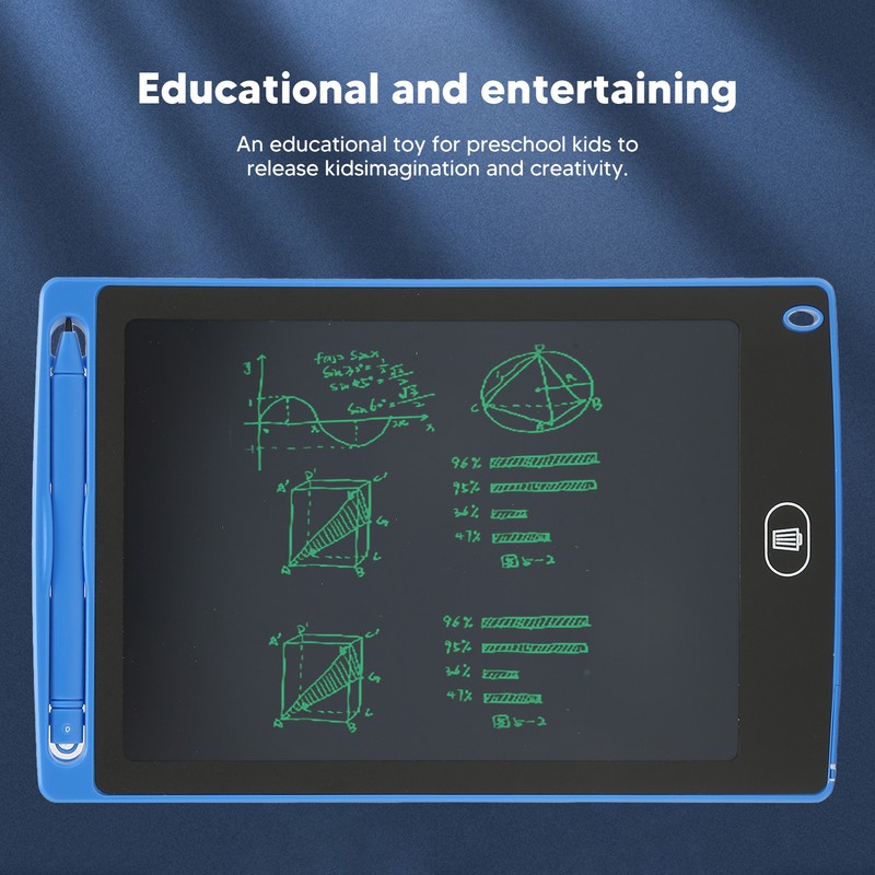 8.5 Inch LCD Writing Tablet Reusable Electronics Drawing Tablet Colorful
