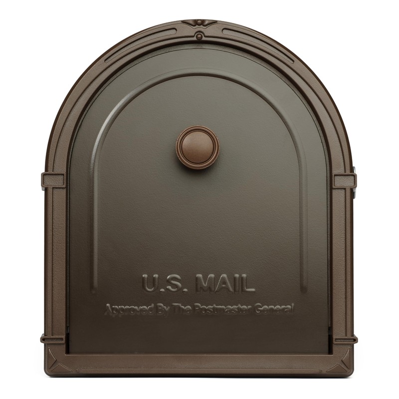 Architectural Mailboxes Bellevue Galvanized Steel Post Mount Mailbox, Compatibility Code