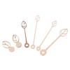 SAFIGLE 30pcs Wooden Clock Hands Repair Kit Elegant Clock Pointers
